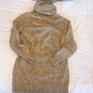 oversized cozy sweater dress